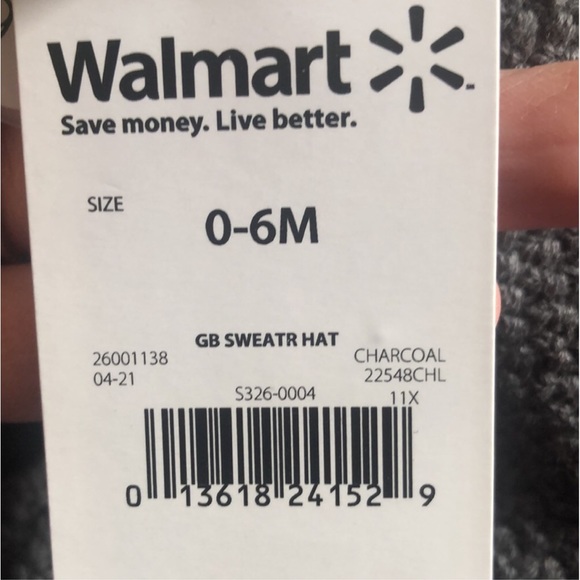 Gerber Baby Boys Charcoal gray sweater Knit Coverall, Cardigan, & Hat Set, 3-6M - Picture 15 of 15